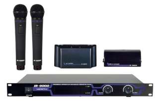 Vocopro IR 9000 Infrared Dual Wireless Microphone Mic  