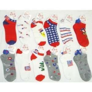  USA Patriotic Socks Case Pack 120 