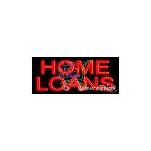  Home Loans Neon Sign