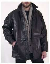 Tibor Leather Car Coat Zip Front 3909Z