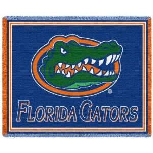  Florida Gators Gator Logo Throw 48 x 69