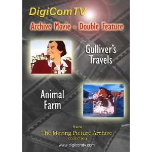   Movie Double Feature   Gullivers Travels & Animal Farm Movies & TV