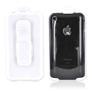  for iPhone 3G 3Gs Premium Holster Case Belt Clip WHITE 