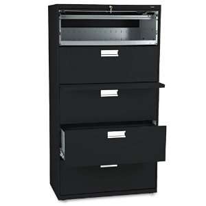 HON Products   HON   Brigade 600 Series Five Drawer Lateral File, 36w 