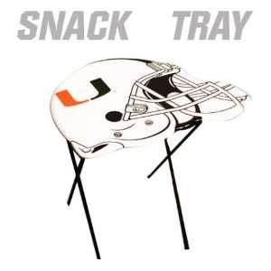  Miami Hurricanes NCAA Snack Tray by TailGate Zone Sports 