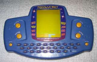 TV Game Show PASSWOOD Handheld Electronic Game Toy By Tiger 2000 