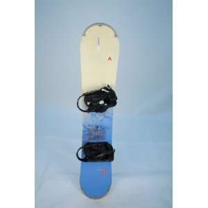  Used dynastar Definitive Snowboard with New Bindings 146cm 