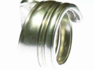 Gorham LILY OF THE VALLEY Sterling Spoon Ring SPIRAL  