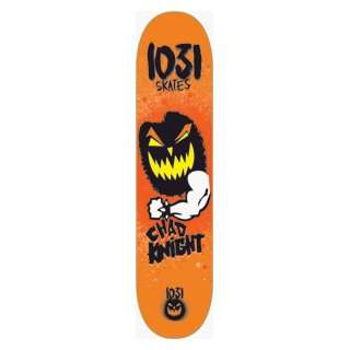  1031 Knight Jack o lantern Deck  7.75