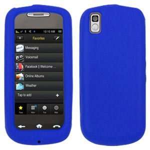  Silicone Skin Jelly Case Blue For Samsung Instinct S30 Sph 