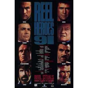 Reel Heroes Movie Poster (11 x 17 Inches   28cm x 44cm) (1991) Style A 
