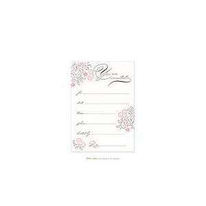  Flower Invitation Wedding Invitations Health & Personal 