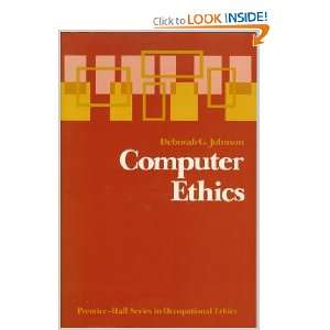 Computer Ethics (Occupational ethics series 
