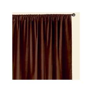  Chocolate Brown Velvet Curtain