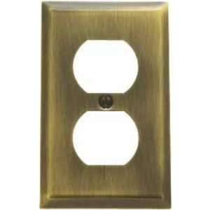   Baldwin Hardware Receptacle Solid Brass Outlet Cover