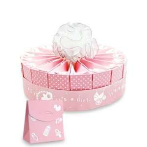  Its a Girl Baby Shower Favor Cake Kit   1 Layer Kit for 