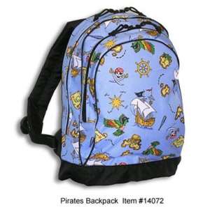 Wildkin PIRATES BACKPACK Childs School Book Bag 14072  