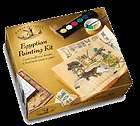 House of Crafts Egyptian painting kit with handmade Papyrus paper 