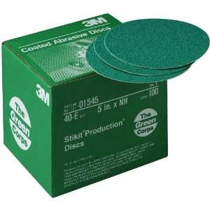   Corps Stikit 5 40E Grit Production Disc, (Box of 100)   5 Box Pack