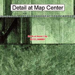   Map   North of Deem City, Florida (Folded/Waterproof) Sports