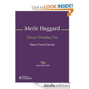   You Sheet Music Merle Ronald Haggard  Kindle Store