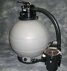 2HP POOL PUMP MOTOR Sand FILTER Above Ground Swimming  