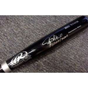  Rafael Palmeiro Autographed/Hand Signed Rawlings Bat 569 