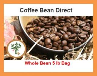Coffee Bean Direct Whole Bean 5 lb Bag *Pick a Flavor*  