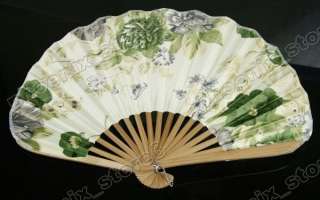 Silk Hand Fan Little Vintage Pattern Folding Fans #325  