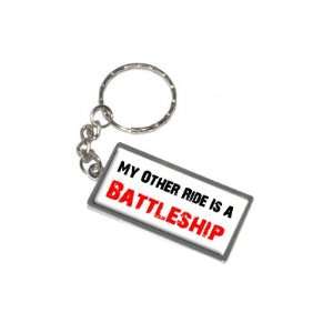   Other Ride Vehicle Car Is A Battleship   New Keychain Ring Automotive