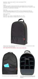 NEW Puleme P75192 Partition Bag Case Camera insert for Backpack for 