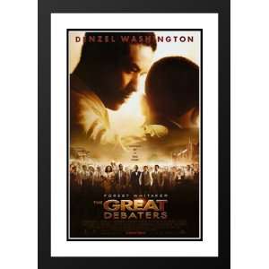  The Great Debaters 20x26 Framed and Double Matted Movie 