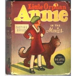  ORPHAN ANNIE IN THE MOVIES (1937) The Big Little Book Harold Gray 