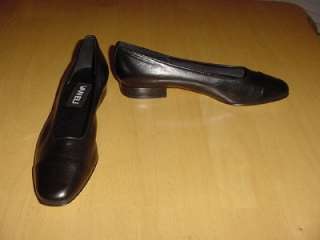 VaneliFC313Black or Red Nappa Leather Flat Dress Shoe  