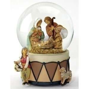  Set of 2 Fontanini 5.25 Musical Christmas Nativity 