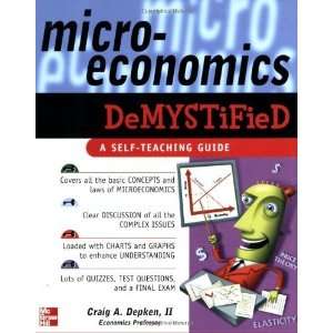  Microeconomics Demystified A Self Teaching Guide 