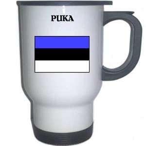    Estonia   PUKA White Stainless Steel Mug 