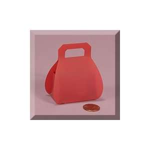  12ea   2 3/4 X 1 1/4 X 2 Red Purse Shape PVC Box Health 