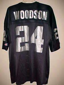 Champion NFL Oakland Raiders Charles Woodson #24 Jersey  