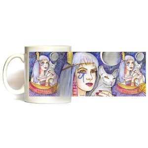  Priestess of the Moon Eclipse Mug by Artist Maria Van 
