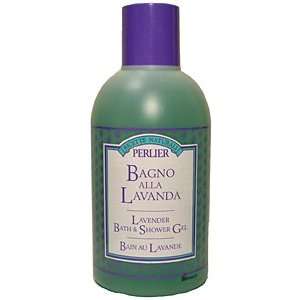    Perlier Lavender Bath & Shower Gel Large 33.7 Fl.Oz. Bottle Beauty