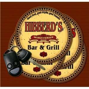  HIBBERDS Family Name Bar & Grill Coasters Kitchen 