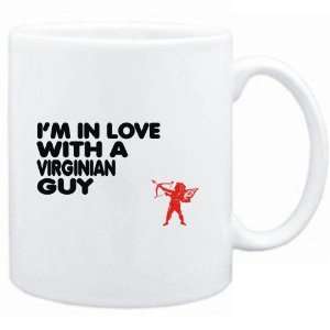 Mug White  I AM IN LOVE WITH A Virginian GUY  Usa States  