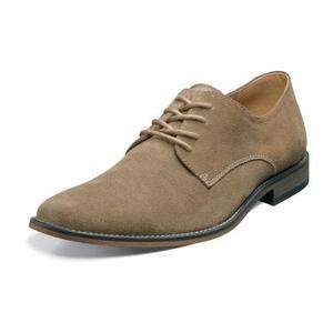 Stacy Adams Tate Mens Suede Shoes Sand 24646  