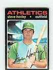1971 71 Topps 109 Steve Hovley Oakland As NM  