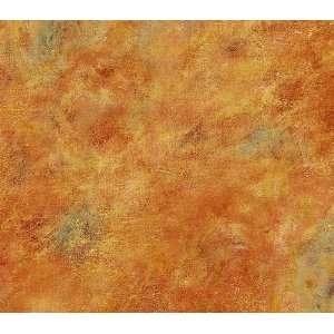  Burnt Orange Sponge Faux Wallpaper