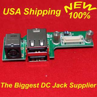 NEW DELL INSPIRON 1525 1526 POWER BOARD 48.4W006.021 AC DC JACK USB 