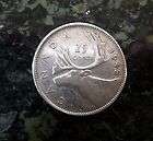 1943 Silver Canadian Quarter