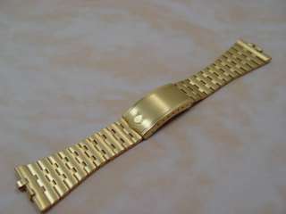 Omega GF Stainless Steel 26mm Watch Bracelet NOS  