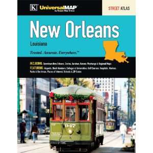    New Orleans Atlas (9780762576463) Universal Map Group Books